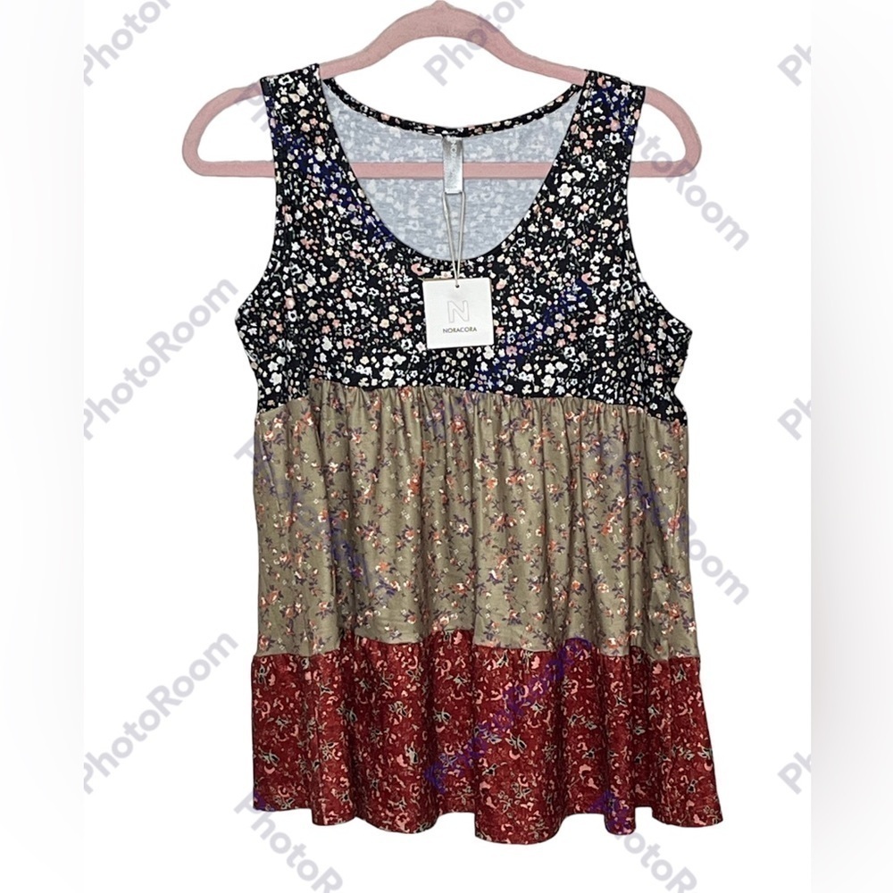 NWT Noracora Boho Tank Top Sz Med